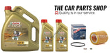 FOR BMW M3 F80 BOSCH SERVICE KIT 7L CASTROL EDGE + BOSCH FILTER & WASHER