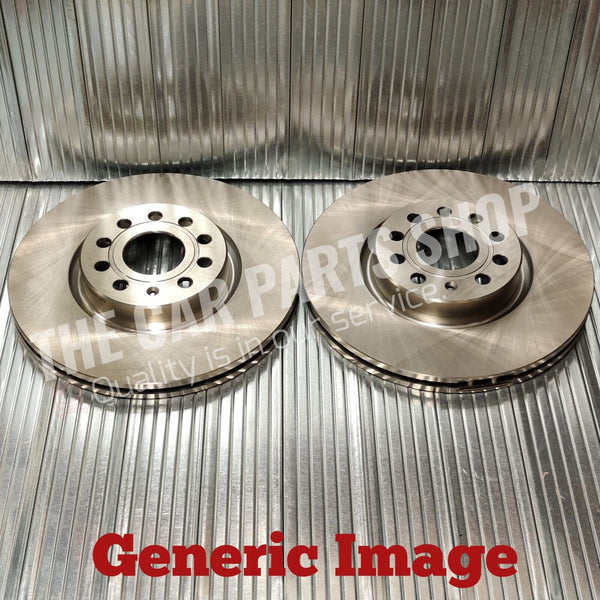 FITS VW GOLF 2.0 GTD MK7 12-20 288MM FRONT BRAKE DISCS BRAND NEW