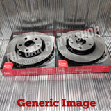 FITS VW GOLF 2.0 GTD MK7 12-20 APEC FRONT BRAKE DISCS 288MM