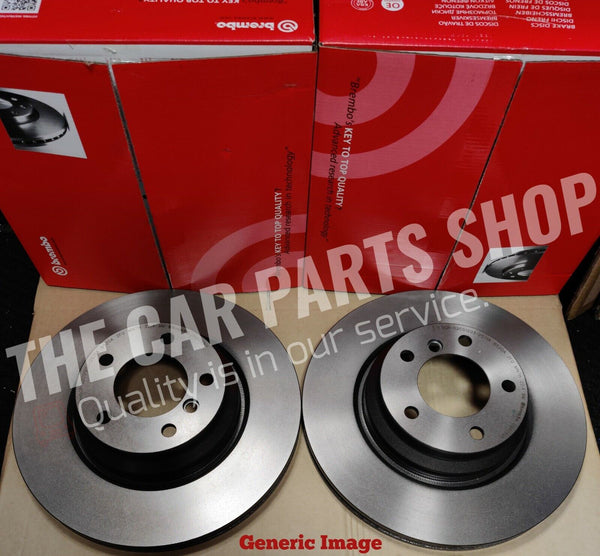 288mm BREMBO FRONT BRAKE DISCS FOR VW GOLF 2.0 GTD MK7 12-20 BRAND NEW