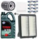 FULL SERVICE KIT FOR HONDA CIVIC 1.3 HYBRID 2006-2012 NEW 8 BOSCH SPARK PLUGS