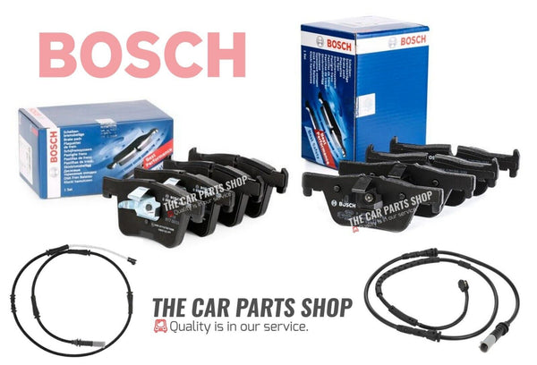 FITS BMW 320D F31 FRONT AND REAR BOSCH BRAKE PADS WITH BOTH SENSORS BRAND NEW