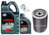 6L OIL CHANGE SERVICE KIT FOR IVECO DAILY 35S12 MK3 WITH OIL FILTER AND PLUG