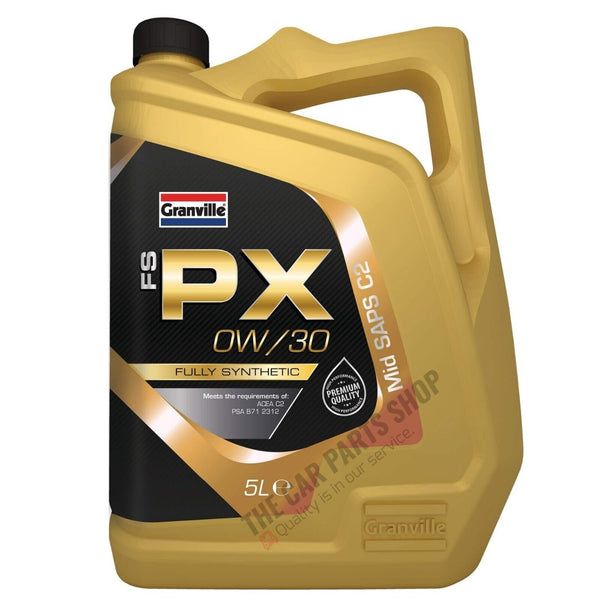 5 LITRES PREMIUM GRANVILLE 0W30 MOTOR OIL FOR PEUGEOT AND CITROENS