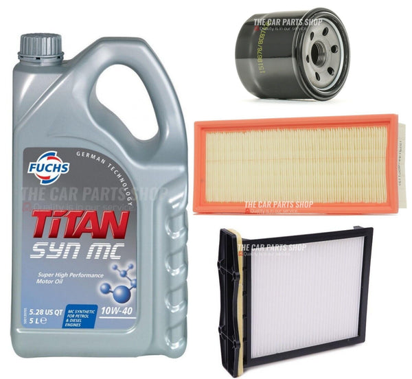 FOR LANDROVER FREELANDER 1.8 MK1 98-06 FULL SERVICE KIT 5L OIL & 3 FILTERS
