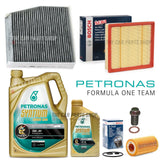 FOR MERCEDES B-CLASS B180 CDI W246 BOSCH SERVICE KIT PETRONAS 6L & AIR OIL CABIN