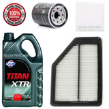FOR HONDA CR-V 2.0 I-VTEC PETROL MK3 SERVICE KIT 5L FUCHS 5W30 AND AIR OIL CABIN