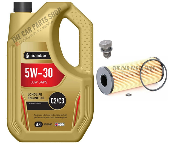 SERVICE KIT FOR VW PASSAT 1.9 TDI MK4 B5 ATJ OIL CHANGE KIT 5L OIL & NEW FILTER