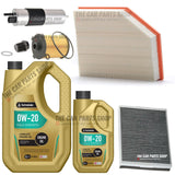FITS VOLVO V40 D4 MK3 FULL SERVICE KIT WITH 6L TECHNOLUBE 0W20 MOTOR OIL