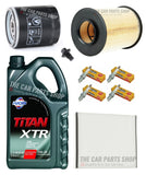 FITS FORD FOCUS 1.6 ZETEC 11-14 COMPLETE SERVICE KIT WITH 4 X NGK SPARK PLUGS