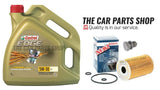 TO FIT VW PASSAT CC 2.0 TDI 2008-2012 4L CASTROL BOSCH OIL CHANGE SERVICE KIT