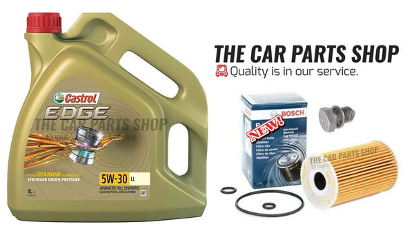 TO FIT VW PASSAT CC 2.0 TDI 2008-2012 4L CASTROL BOSCH OIL CHANGE SERVICE KIT