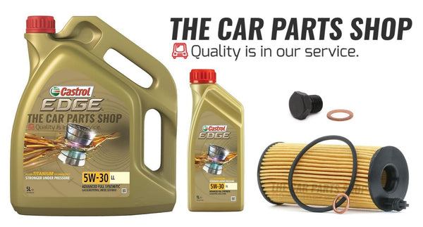 6L CASTROL OIL CHANGE SERVICE KIT FOR BMW X3 F25 10-17