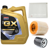 FOR VAUXHALL ASTRA 1.0 15-21 SERVICE KIT NEW AIR OIL POLLEN AND 5L 5W30 LSPI