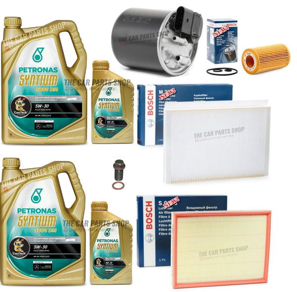 TO FIT MERCEDES SPRINTER 314 CDI 2018+ 12L PETRONAS 5W-30 BOSCH SERVICE PACKAGE