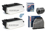 BOSCH AIR CABIN & FUEL FILTER SERVICE KIT FOR MERCEDES E350 CDI SPORT A207