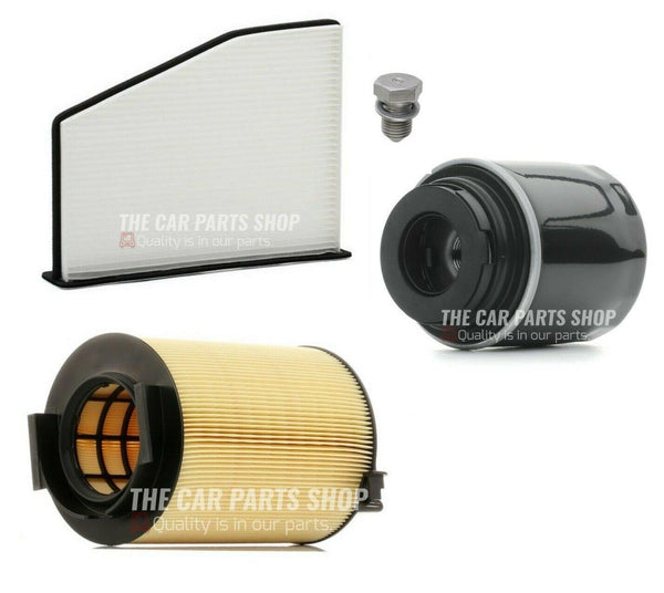 AIR OIL CABIN FILTER SERVICE FILTER KIT FOR VW GOLF 1.4 TSI PETROL MK6