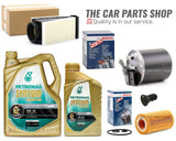 FITS MERCEDES C300 BLUETEC HYBRID W205 BOSCH SERVICE KIT FUEL OIL AIR & 6L 5W30