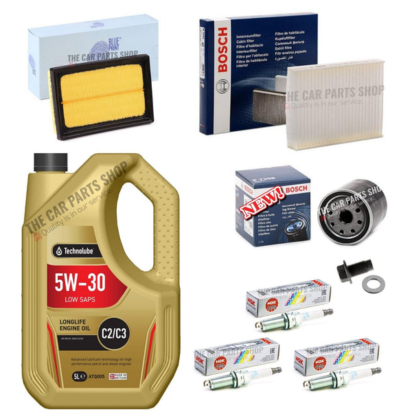 FULL BOSCH SERVICE KIT FOR CITROEN C1 II AIRSCAPE MK2