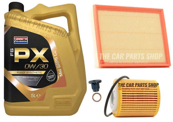FOR CITROEN C5 1.5 HDI AIRCROSS 2018+ SERVICE KIT OIL AND AIR FILTER & 0W30 5L