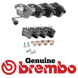 FOR AUDI A1 SPORTBACK 1.6 TDI SPORT FRONT & REAR BREMBO BRAKE PADS SET BRAND NEW