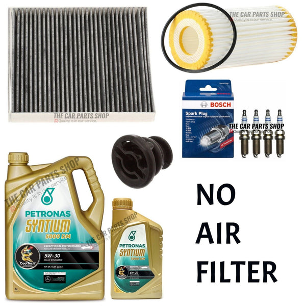 NO AIR FILTER INCLUDED - SERVICE KIT FOR AUDI A3 S3 12-20 QUATTRO 8V BOSCH PLUGS