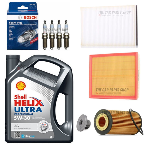 FULL SERVICE KIT FOR VAUXHALL ZAFIRA 1.8 PETROL MK2 WITH BOSCH SPARK PLUGS