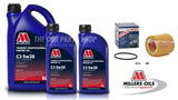 FOR BMW M3 F80 BOSCH SERVICE KIT 7L MILLERS LONGLIFE OIL AND BOSCH OIL FILTER