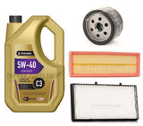 FITS VAUXHALL VIVARO 1.9 CDTI 01-06 SERVICE KIT 5L 5W40 OIL + POLLEN AIR OIL
