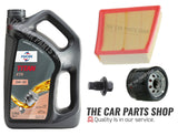 FITS FORD KA+ 1.2 TI-VCT MK3 PETROL SERVICE KIT OIL & AIR FILTER & FUCHS XTR 5L