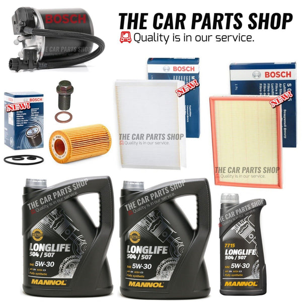 TO FIT MERCEDES SPRINTER 906 313 CDI 2.1 FULL BOSCH SERVICE KIT - FILTER HEATING