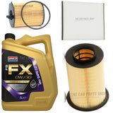 FOR FORD FOCUS 1.5 TDCI 14-19 SERVICE KIT 5L 0W30 & AIR OIL POLLEN FILTER