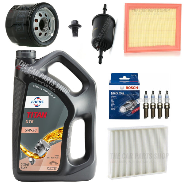 FULL SERVICE KIT FOR FORD FIESTA 1.4 PETROL MK6 WITH BOSCH SPARK PLUGS