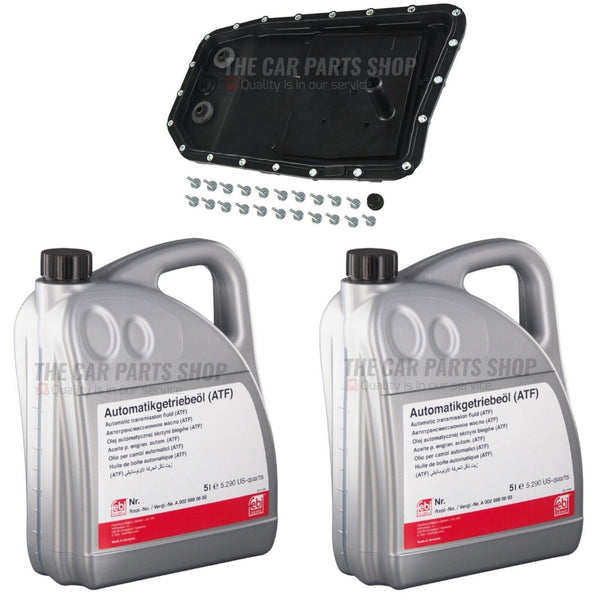 AUTOMATIC TRANSMISSION SERVICE KIT FOR BMW X5 30D E70 XDRIVE 10L FLUID & FILTER