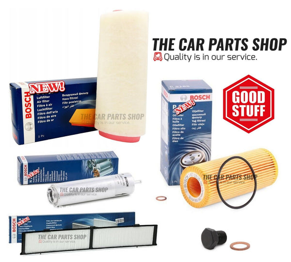 FULL BOSCH FILTERS SERVICE KIT FOR BMW 320D E90 M47D20O2