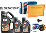 FOR FORD TRANSIT 2.4 TDDI BOSCH SERVICE KIT AIR & OIL FILTER PLUS 7L FUCHS 5W30