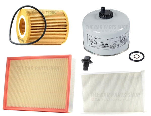 COMPLETE SERVICE FILTER KIT FITS LAND ROVER DISCOVERY 3.0 DIESEL MK4