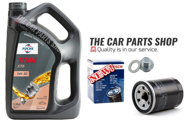 FUCHS OIL CHANGE SERVICE KIT TO FIT HONDA JAZZ 1.3 I-VTEC MK3 PETROL