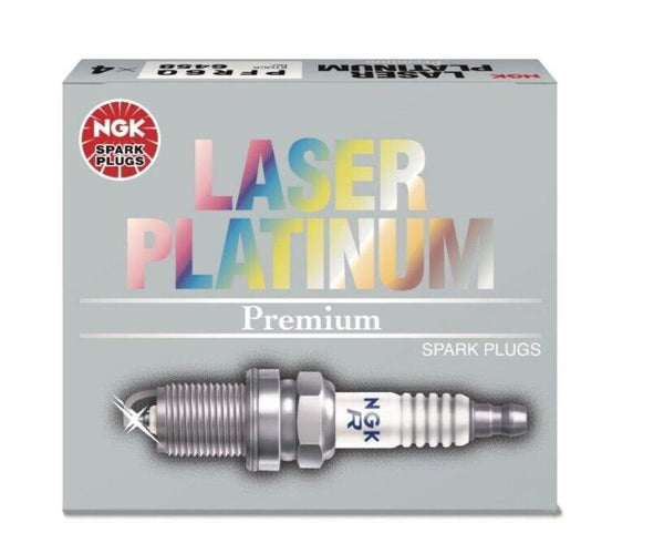 FOR VW GOLF R 2.0 PETROL NGK LASER PLATINUM SPARK PLUGS X 4 BRAND NEW