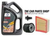 SERVICE KIT FOR FORD FIESTA 1.2 PETROL SERVICE KIT 5L OIL & NEW AIR OIL FILTERS