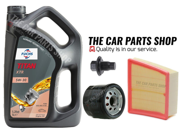 SERVICE KIT FOR FORD FIESTA 1.2 PETROL SERVICE KIT 5L OIL & NEW AIR OIL FILTERS