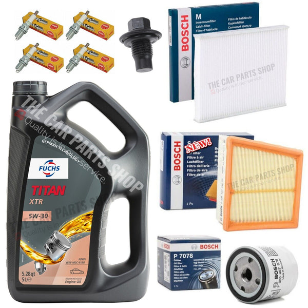PREMIUM BOSCH SERVICE KIT TO FIT FORD FIESTA 1.2 PETROL MK7