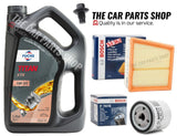 TO FIT FORD FIESTA 1.2 PETROL MK7 BOSCH SERVICE KIT 5L FUCHS XTR BOSCH FILTERS