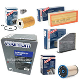 5L QUANTUM COMPLETE BOSCH SERVICE KIT FITS AUDI Q3 2.0 TDI S LINE QUATTRO