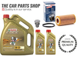 BOSCH SERVICE KIT FOR AUDI RS3 2.5 TFSI 8V BOSCH OIL FILTER AND 7L CASTROL EDGE