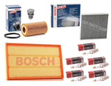 FOR AUDI RS3 2.5 TFSI 8V BOSCH SERVICE FILTER KIT COMPLETE KIT WITH PLUGS X 5