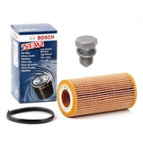 FOR AUDI RS3 2.5 TFSI 8V BOSCH OIL FILTER AND SUMP PLUG WASHER SERVICE KIT
