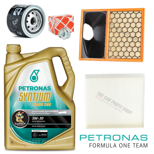 SERVICE KIT FOR IVECO DAILY 35S14V MK6 5L PETRONAS & AIR OIL POLLEN KIT & PLUG