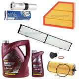 FITS BMW X1 20D E84 COMPLETE SERVICE KIT WITH 6L ENGINE OIL