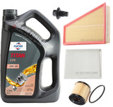 5L FUCHS XTR & AIR OIL CABIN PLUG SERVICE KIT FOR FORD MONDEO 2.3 PETROL MK4